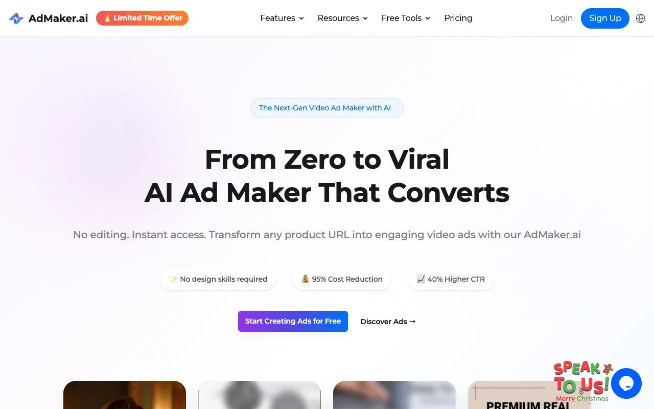 Screenshot of Ad Maker AI