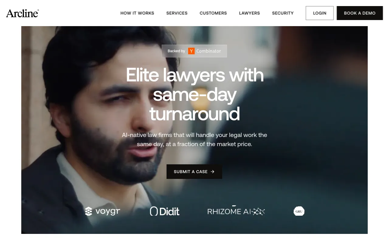 Screenshot of Arcline