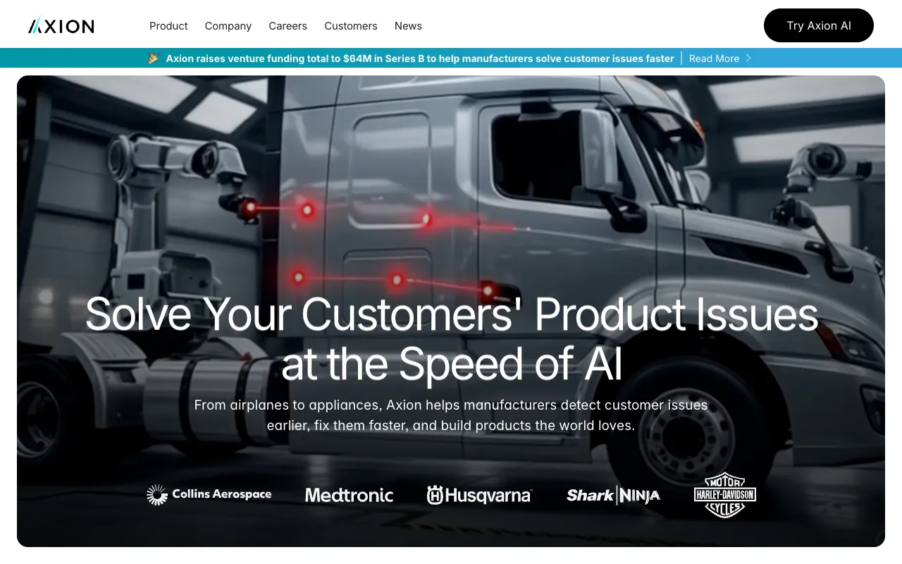 Screenshot of Axion