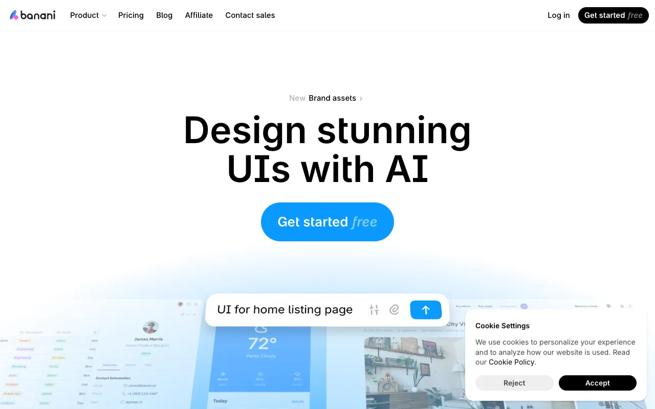 Screenshot of Banani