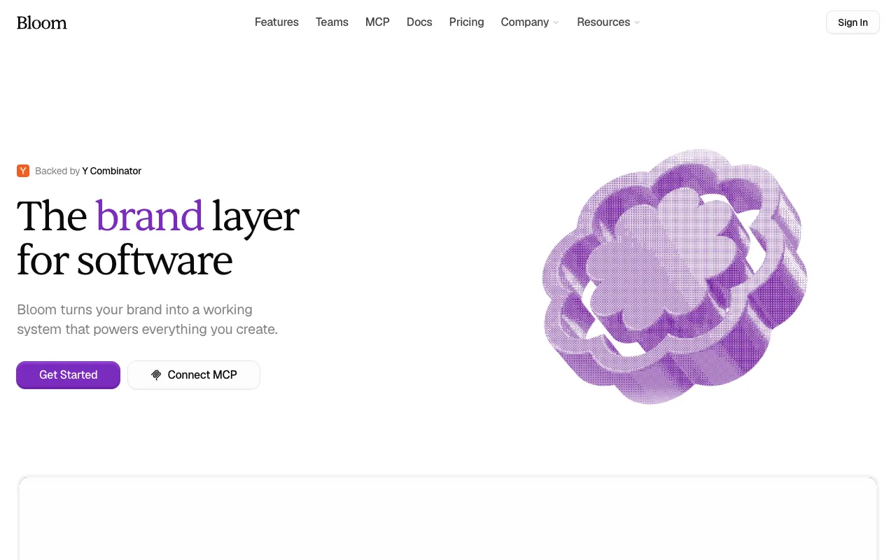 Screenshot of Bloom