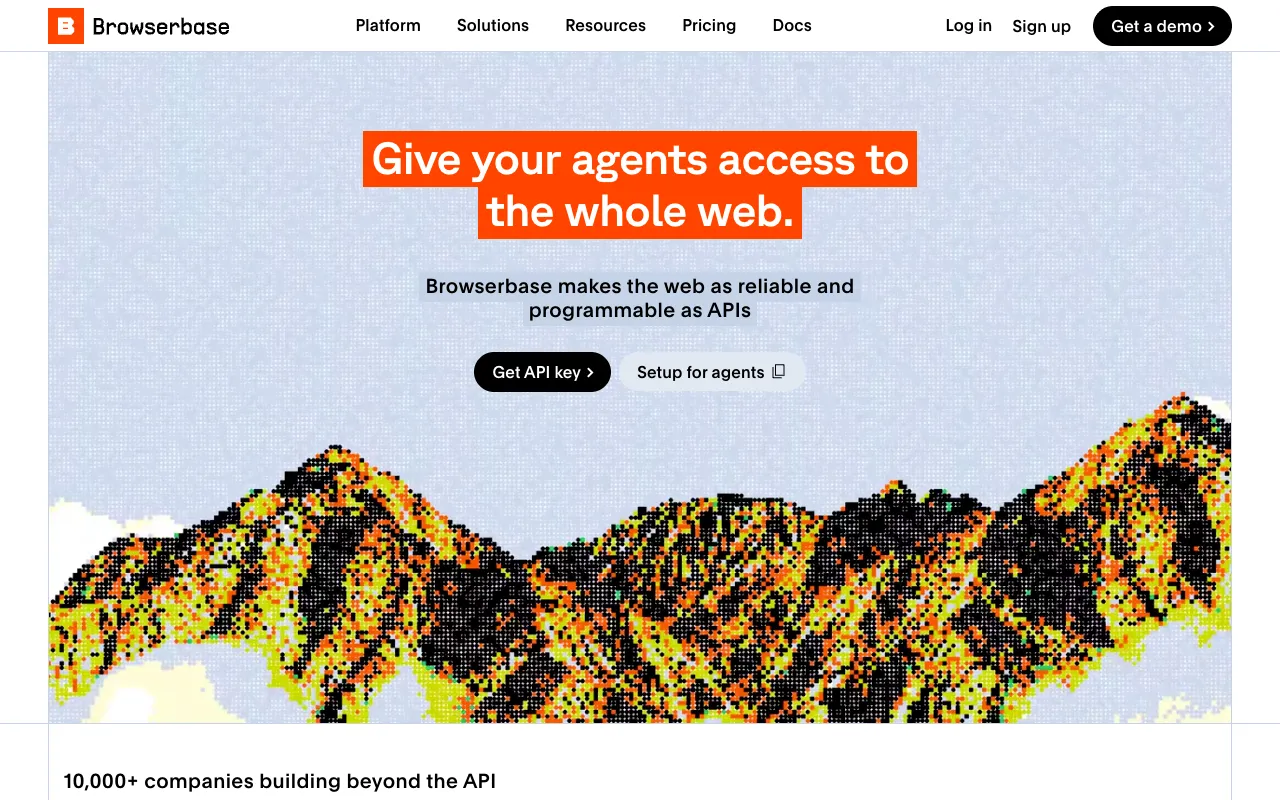 Screenshot of Browserbase