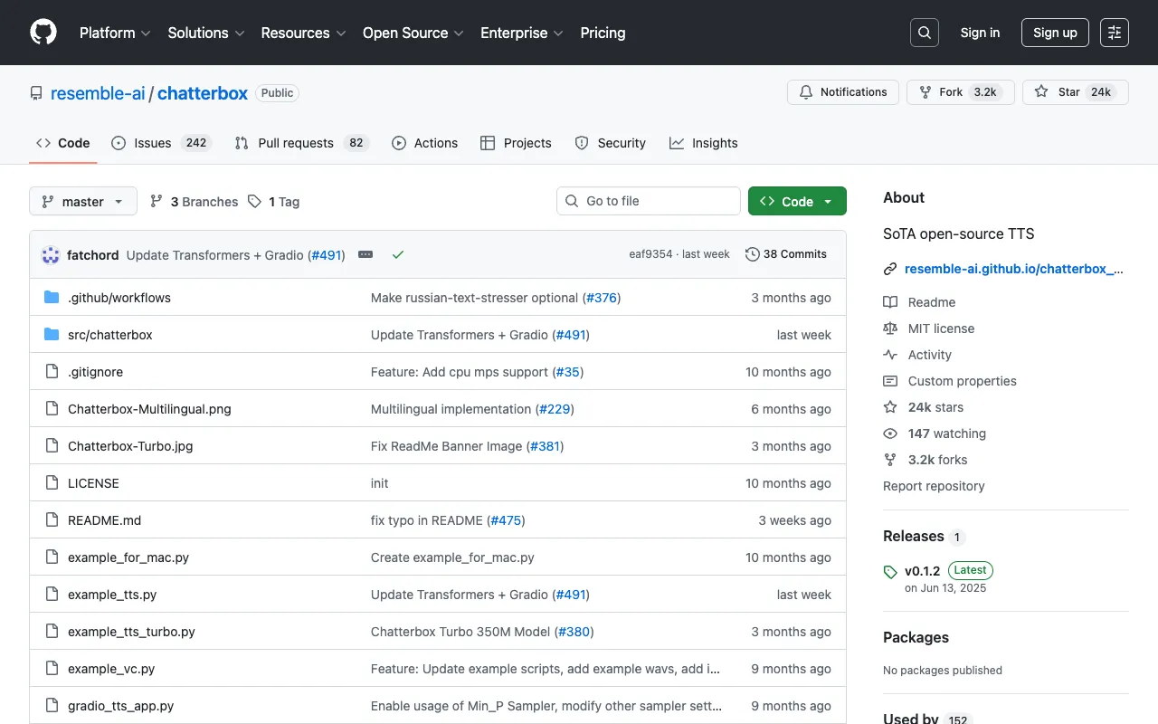 Screenshot of Chatterbox