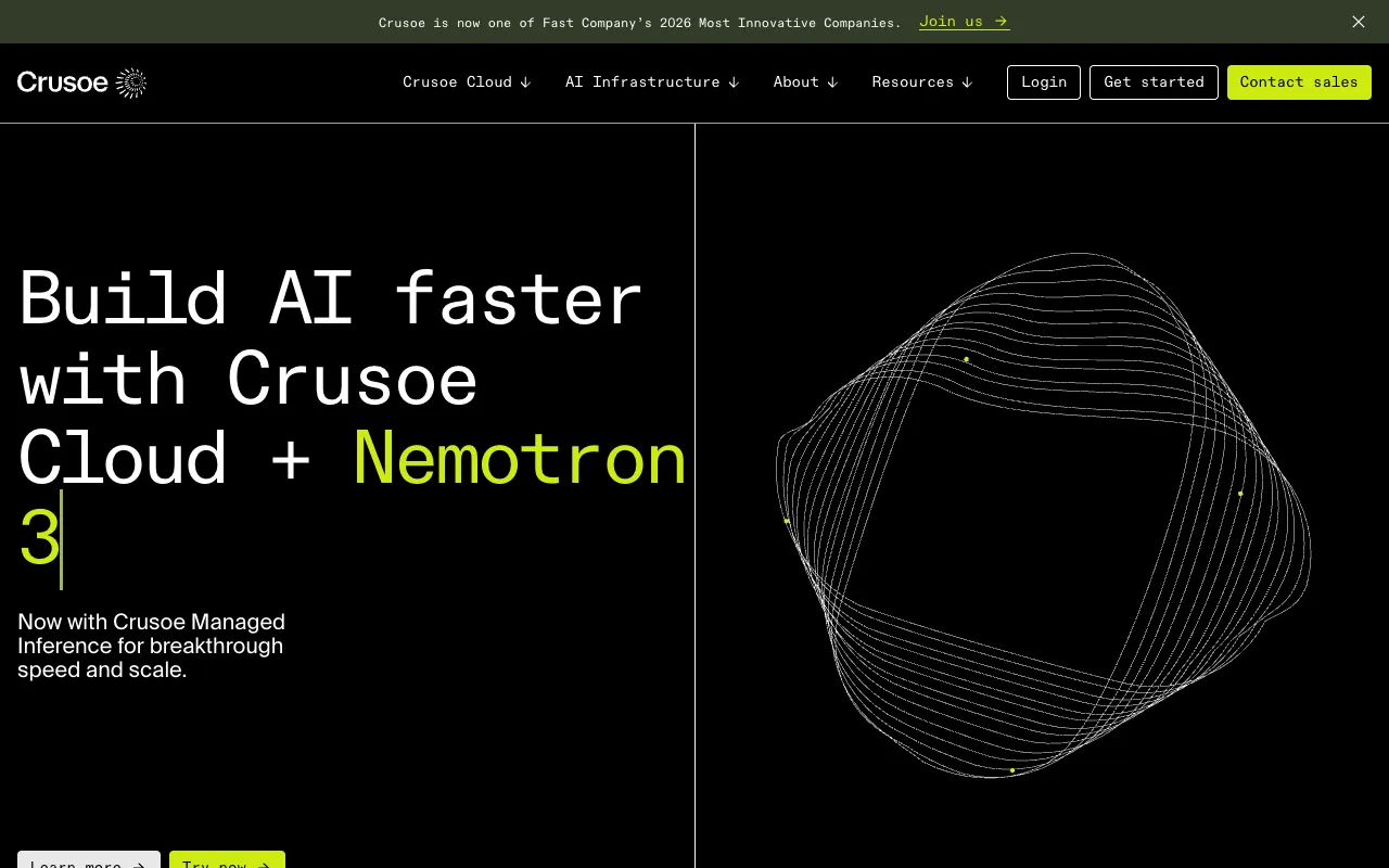Screenshot of Crusoe