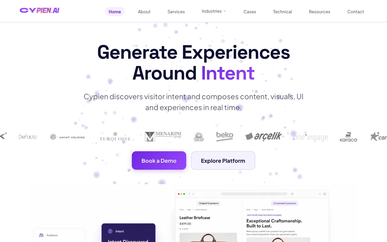 Screenshot of Cypien