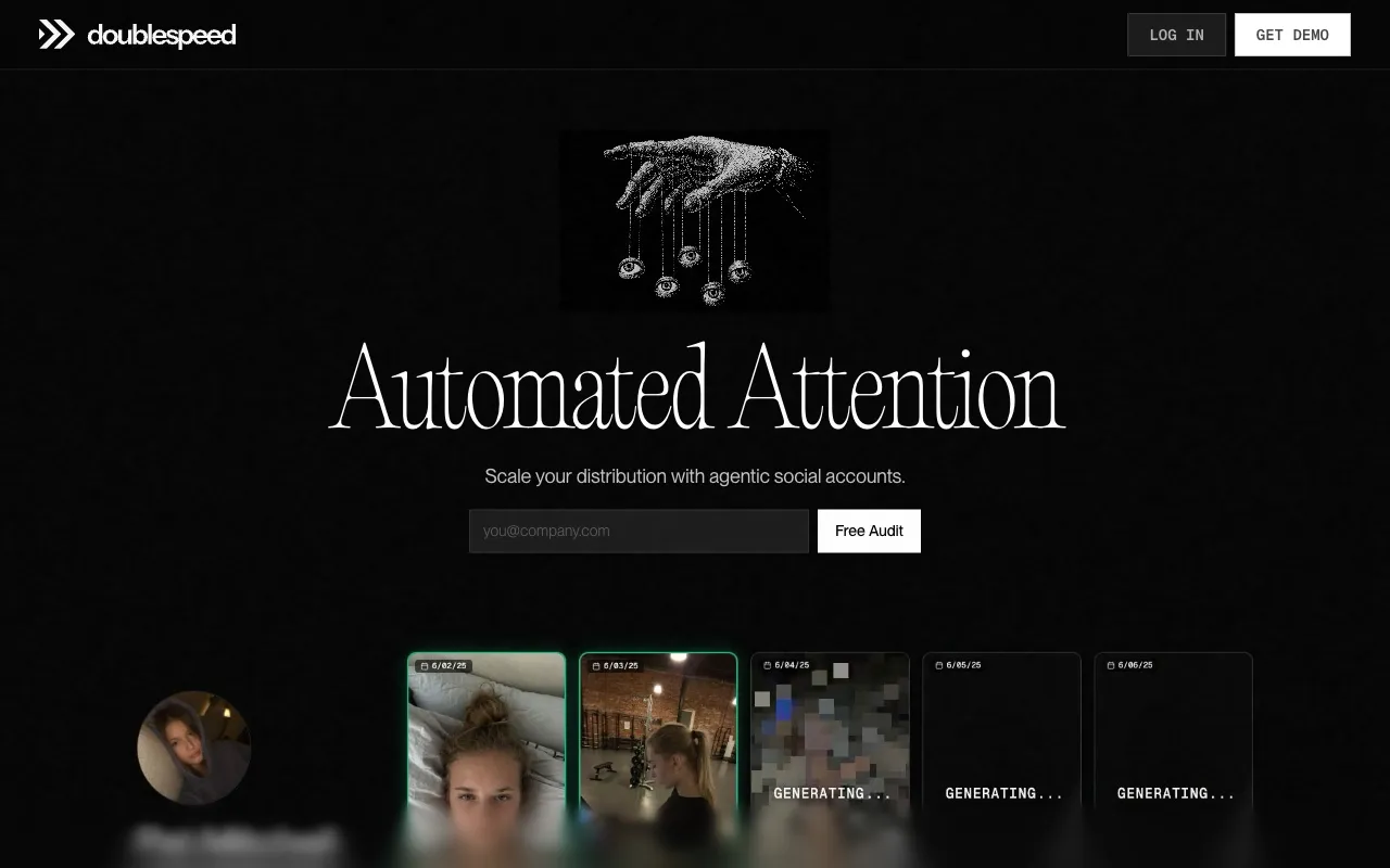 Screenshot of Doublespeed