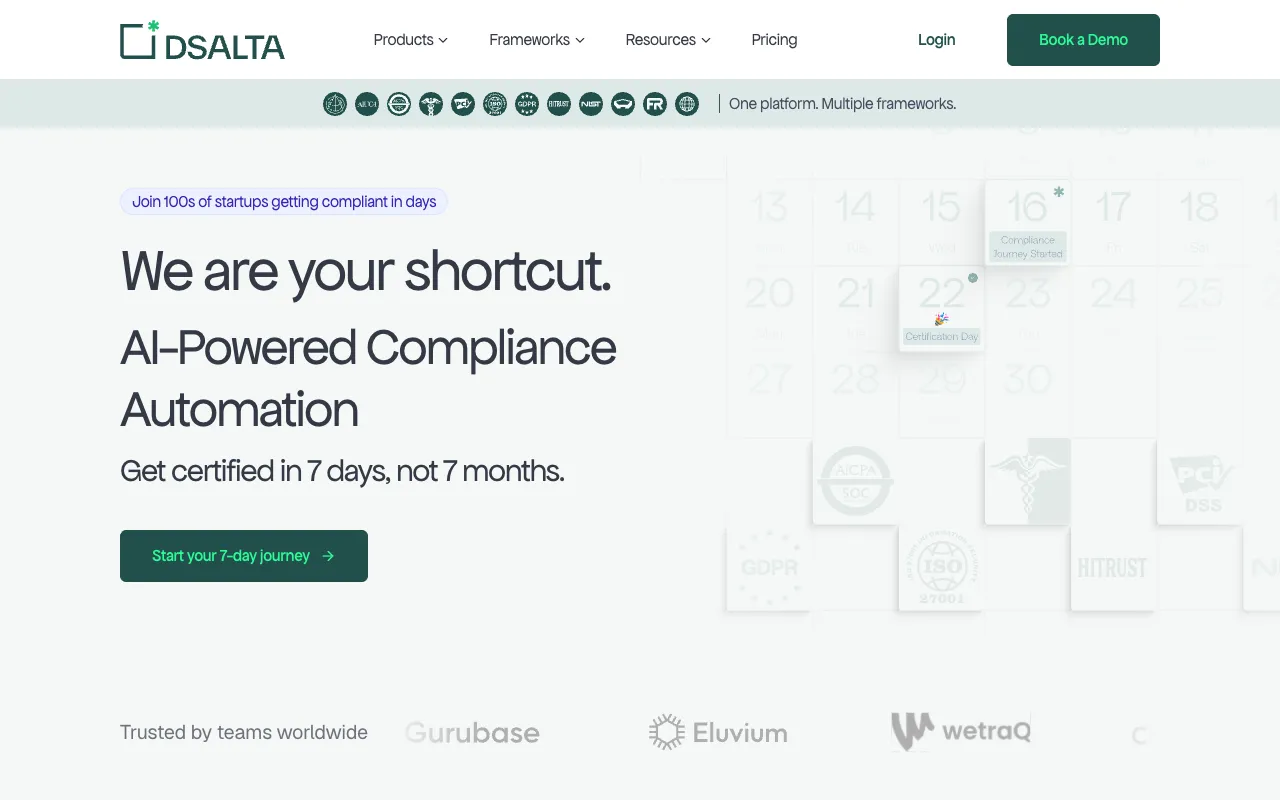 Screenshot of DSALTA