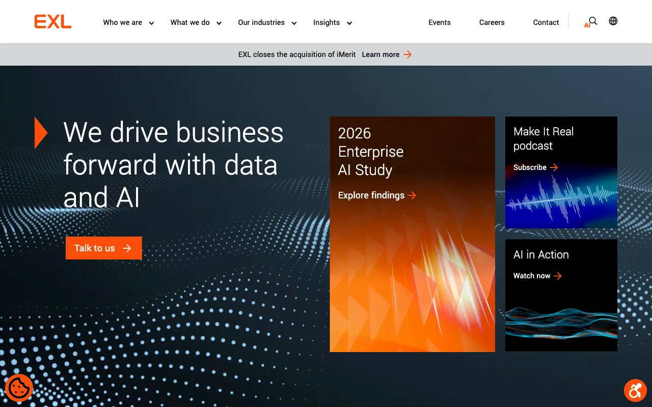 Screenshot of EXL
