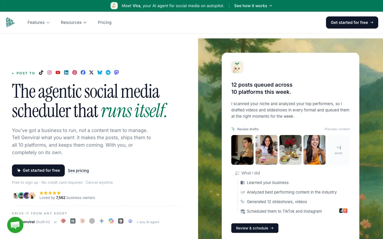 Screenshot of Genviral