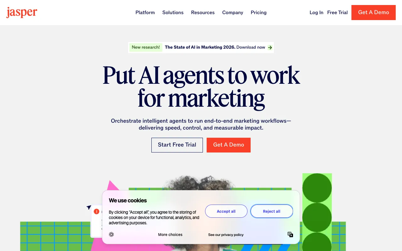 Screenshot of Jasper