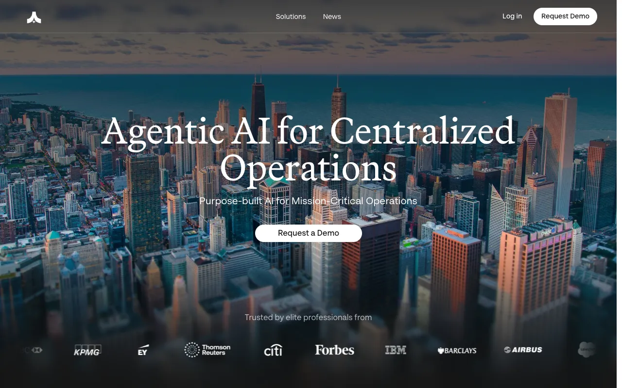 Screenshot of Komo AI