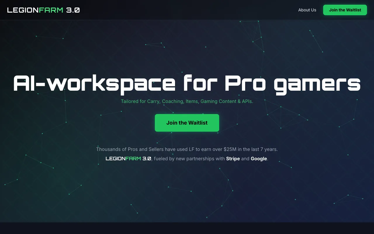 Screenshot of Legion Farm