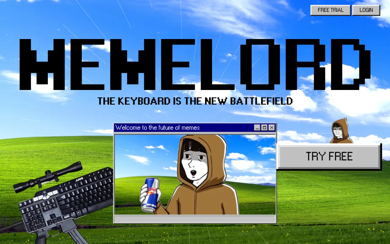 Screenshot of Memelord