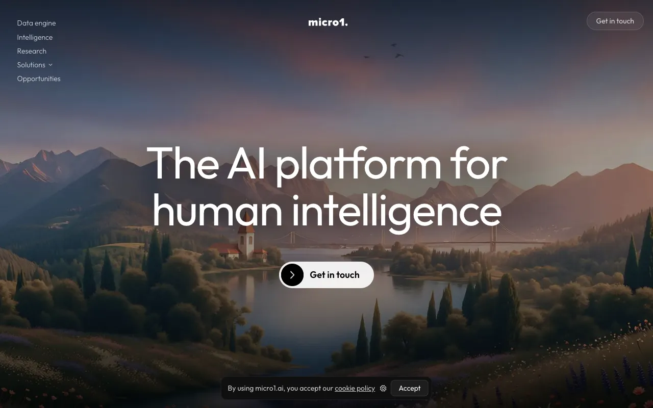 Screenshot of micro1