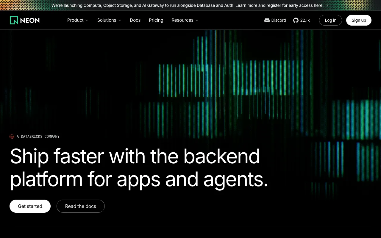 Screenshot of Neon