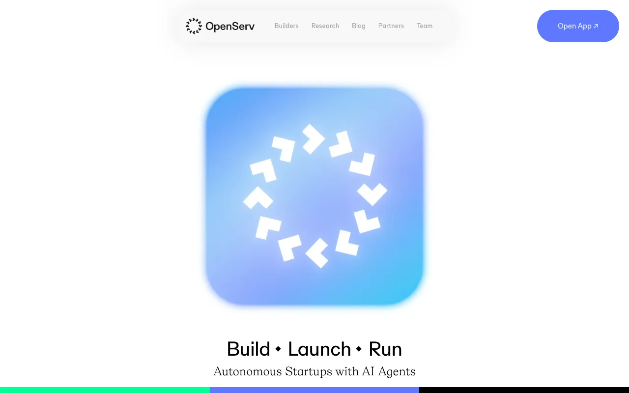 Screenshot of OpenServ
