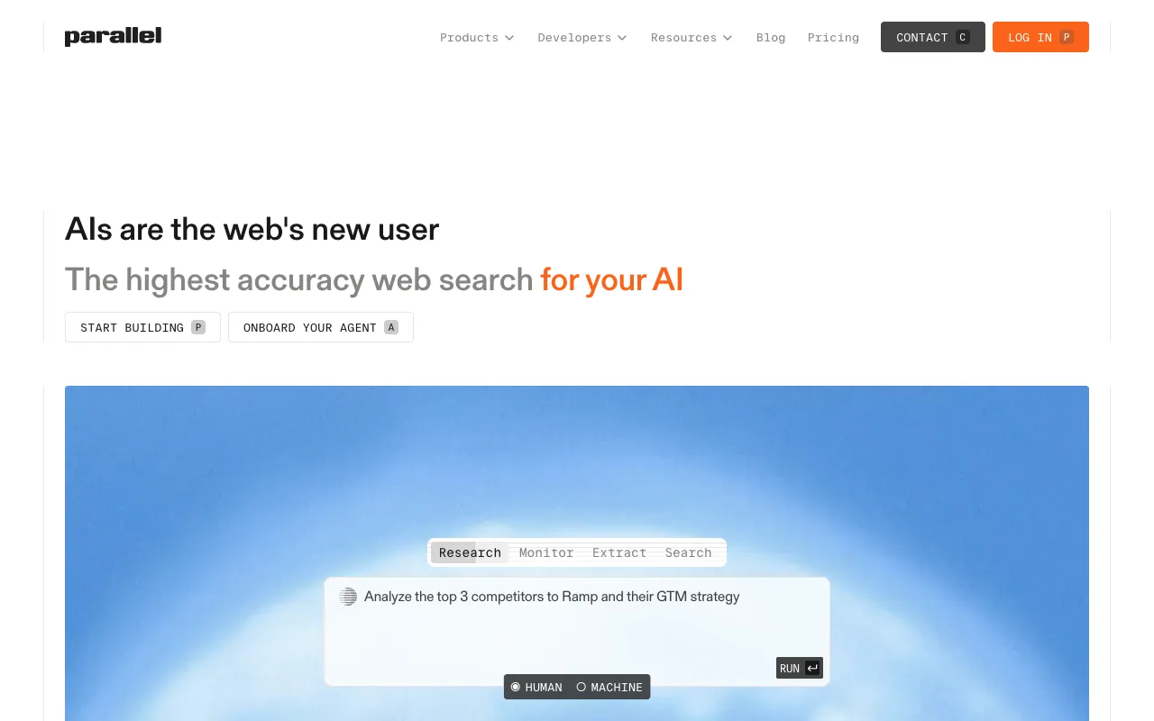 Screenshot of Parallel
