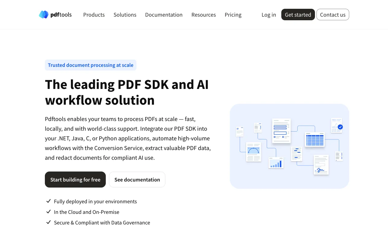 Screenshot of Pdftools