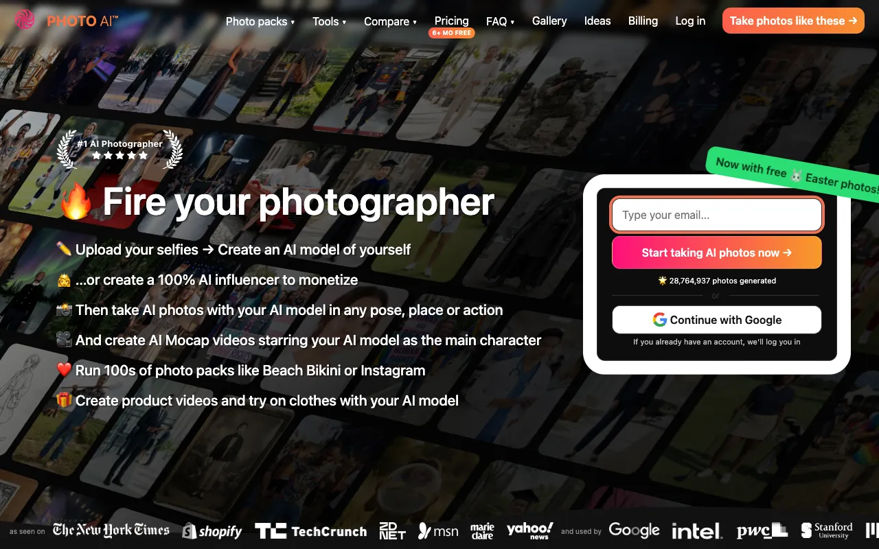 Screenshot of Photo AI