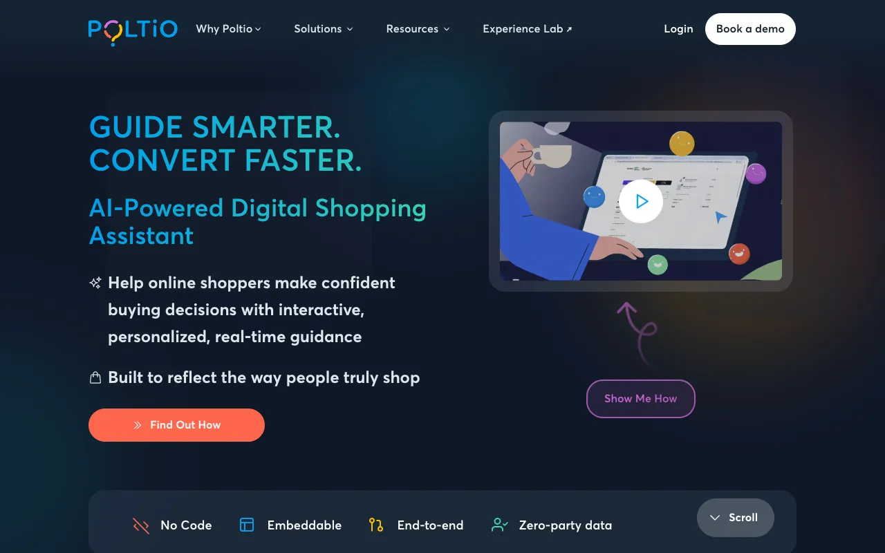 Screenshot of Poltio