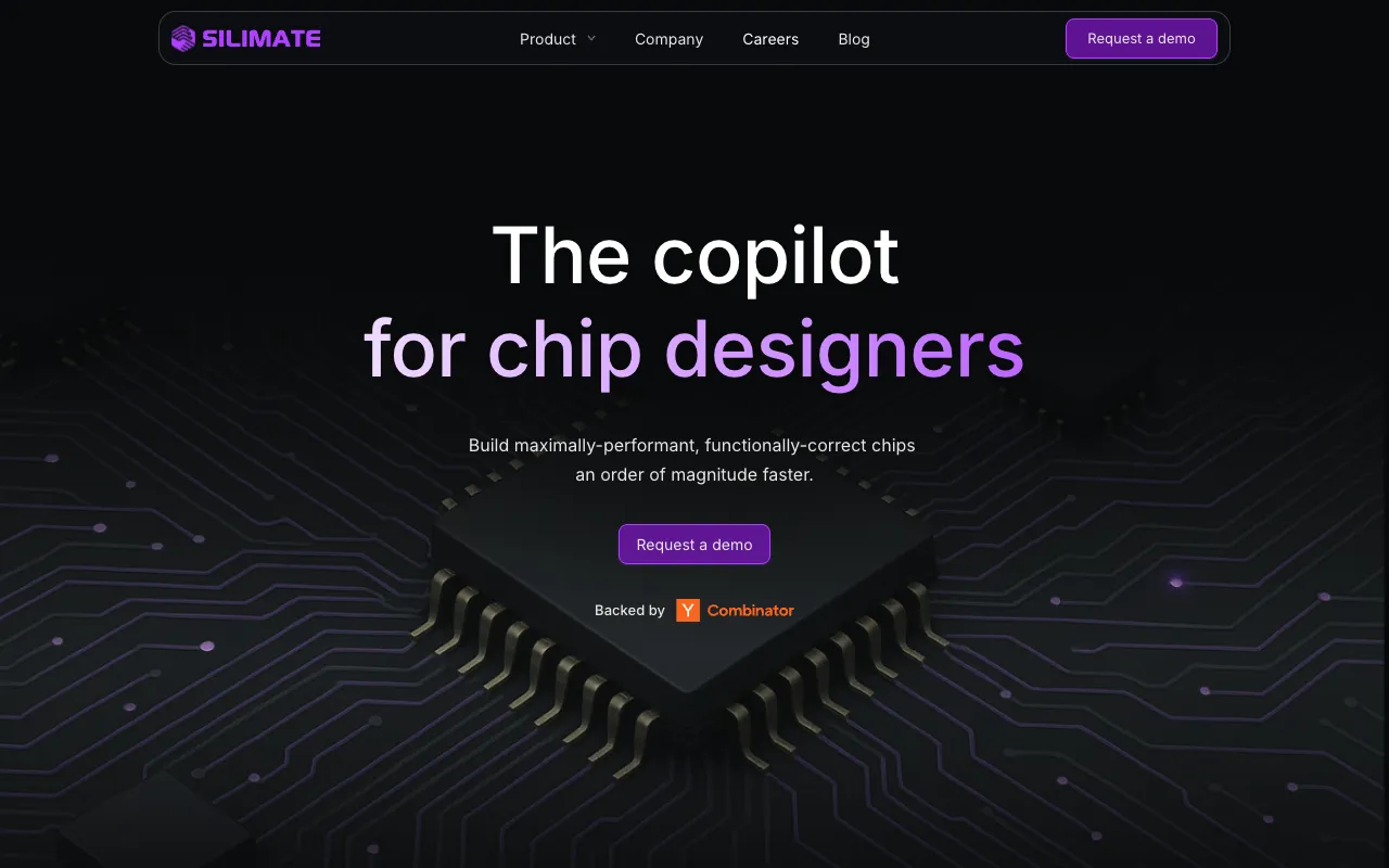 Screenshot of Silimate