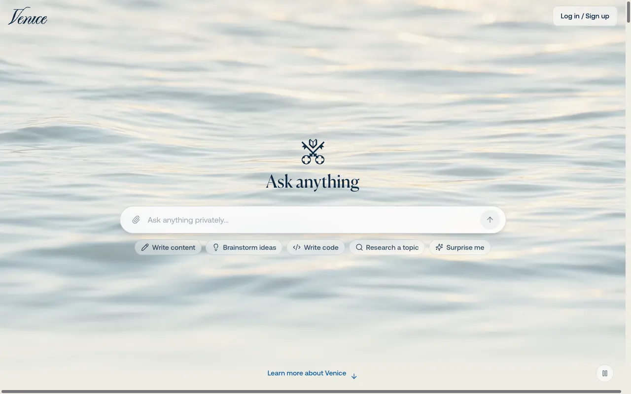 Screenshot of Venice