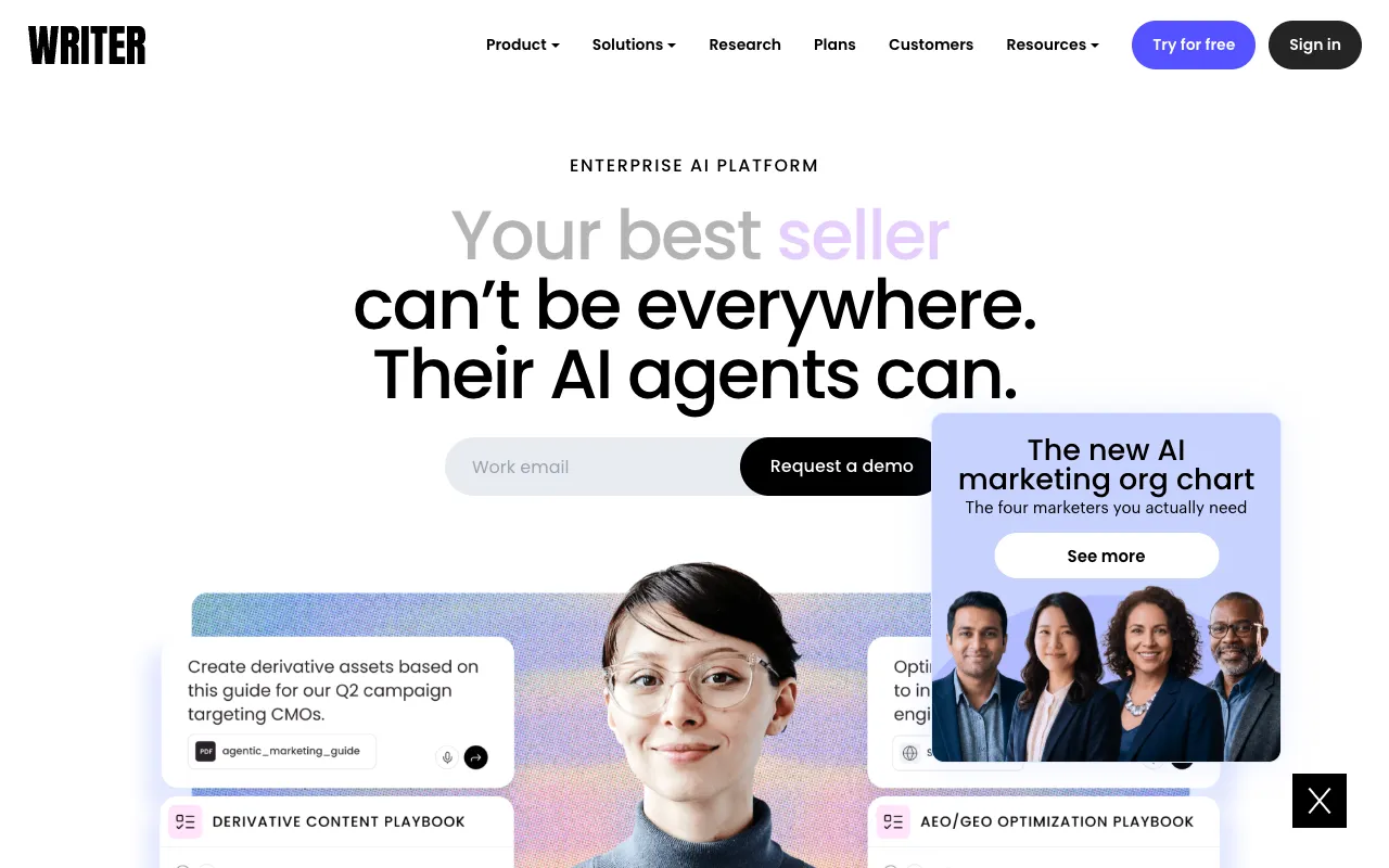 Screenshot of WRITER