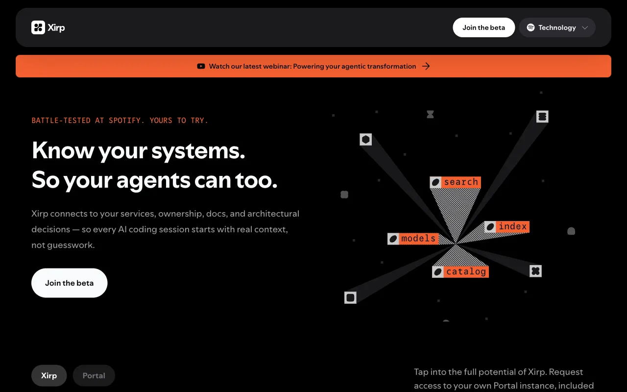 Screenshot of Xirp